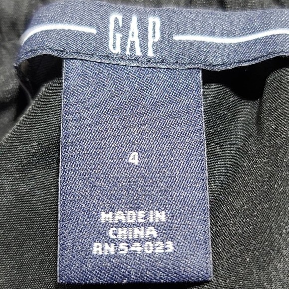 GAP Silk Cotton Blend strapless ruffle dress - Picture 3 of 13